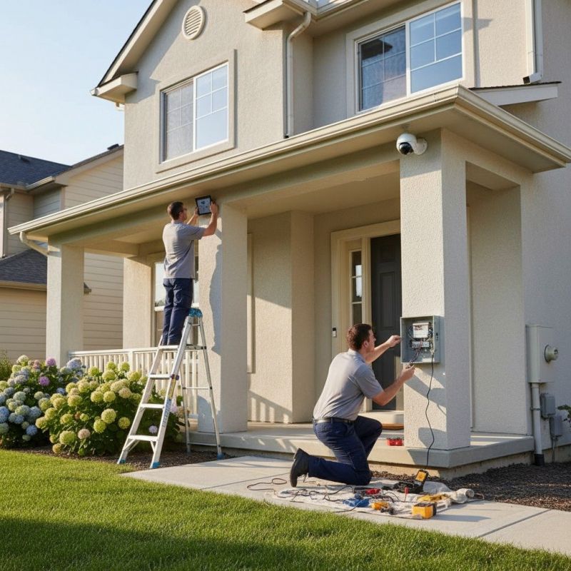 Local Fire Alarm Installation pros at work